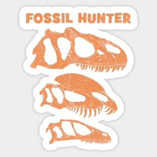 Fossil Hunter Sticker